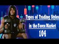 Types of trading styles in the forex market 104