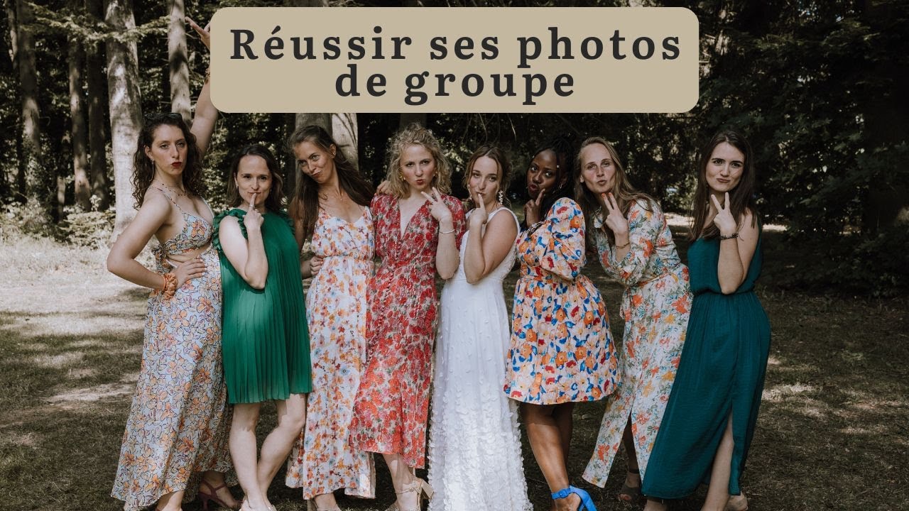 Comment réussir ses photos de groupe quand on est photographe de