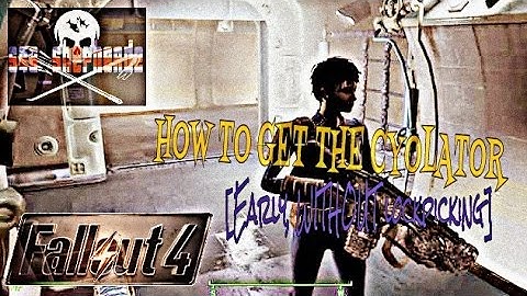 FALLOUT 4: HOW TO GET THE CRYOLATOR [EARLY,NO LOCKPICKING]