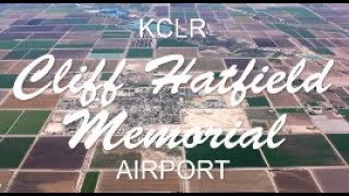 Flying with Tony Arbini into the Cliff Hatfield Memorial Airport (CLR)- Calipatria, California