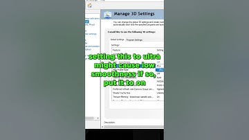 THE BEST NVIDIA SETTINGS FOR LOWER INPUT LAG AND MAXIMUM FPS #shorts