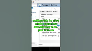 THE BEST NVIDIA SETTINGS FOR LOWER INPUT LAG AND MAXIMUM FPS #shorts