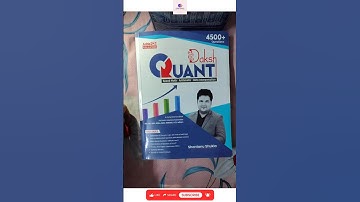 Daksh Quant Book Review | By Shantanu Shukla Sir | ADDA247 Quantitative Book #shorts #shortsfeed