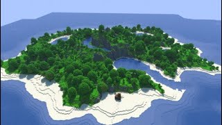 minecraft Выживание на необитаемом острове день 2