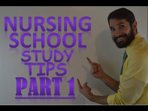 Nursing School Study Tips (Part 1) | How To Start The Semester Out Strong
