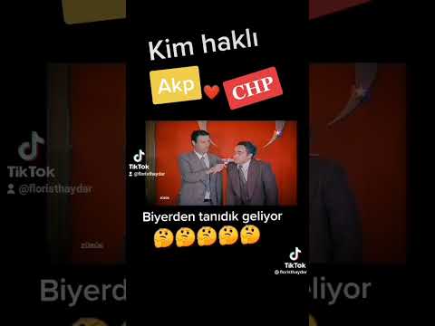 Kemal Sunal - Akp vs Chp