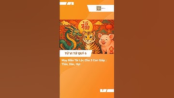 3 con giáp may mắn sự nghiệp, tài lộc dư dả : Thìn, Dần, Hợi #tuvi12congiap #tuvituquy6 #izclip