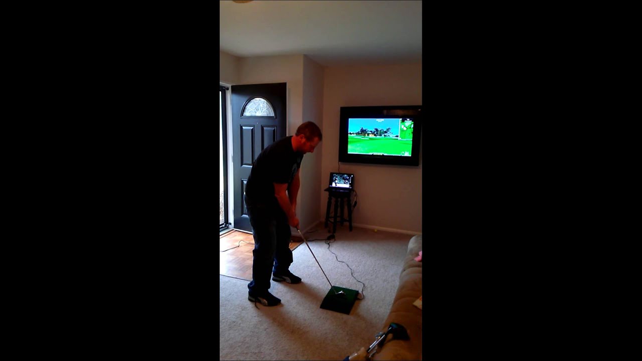 Easy golf simulator optishot