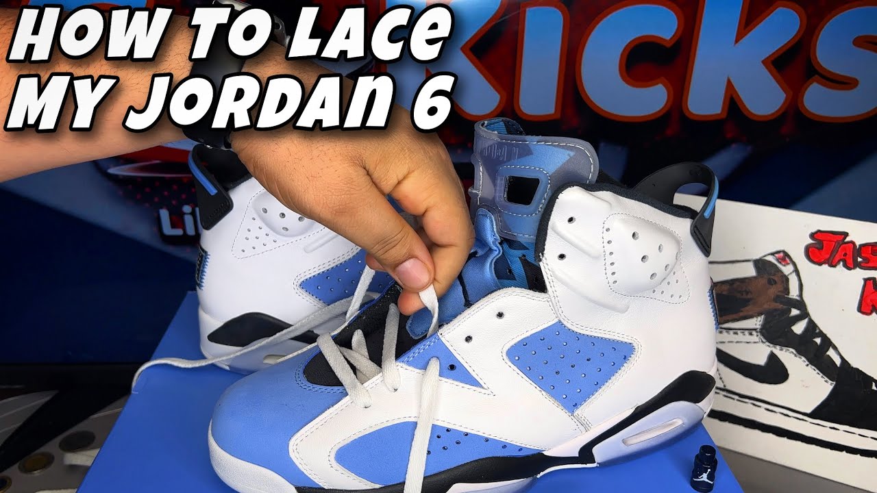 jordan 6 shoe laces