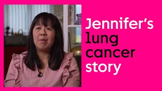 Jennifer's lung cancer story | Cancer Research UK