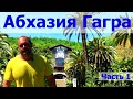 Невероятная природа и разруха Абхазии. Гагра. Часть 1