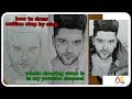 drawing guru randhawa | how to draw outline of gururandhawa's drawing