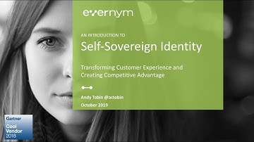 An Introduction to Self-Sovereign Identity