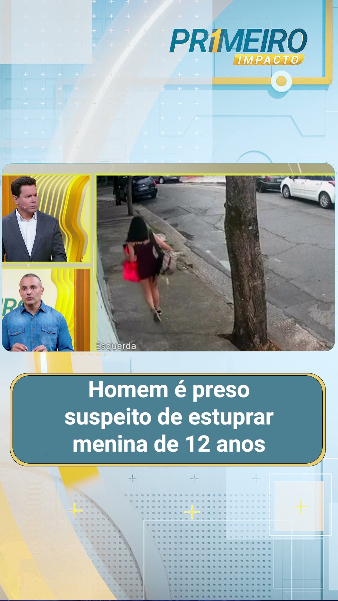 Homem é preso suspeito de estuprar menina de 12 anos