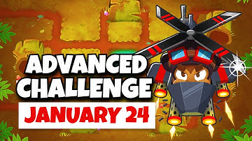 BTD6 Advanced Challenge | They Are Green Bloons! Right? | January 24, 2025