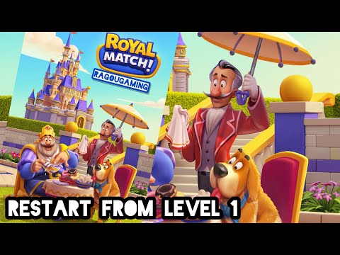 How to restart Royal Match | restart from level 1