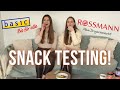 Rossmann & Basic Snack Taste Test mit Fit__Laura | Lini