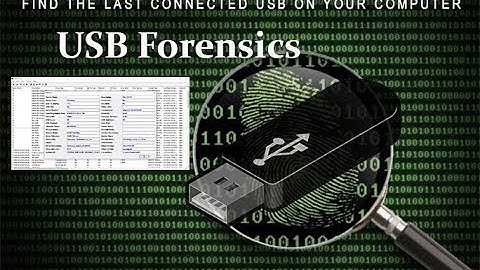 Find The Last Connected USB On Your System | USBDeview