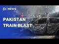 Deadly bomb attack derails train in Pakistan’s Balochistan