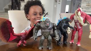 Godzilla Toys Review: Monsterverse Collection, Skar King, Titan Tech Godzilla, King Kong, and Rodan!