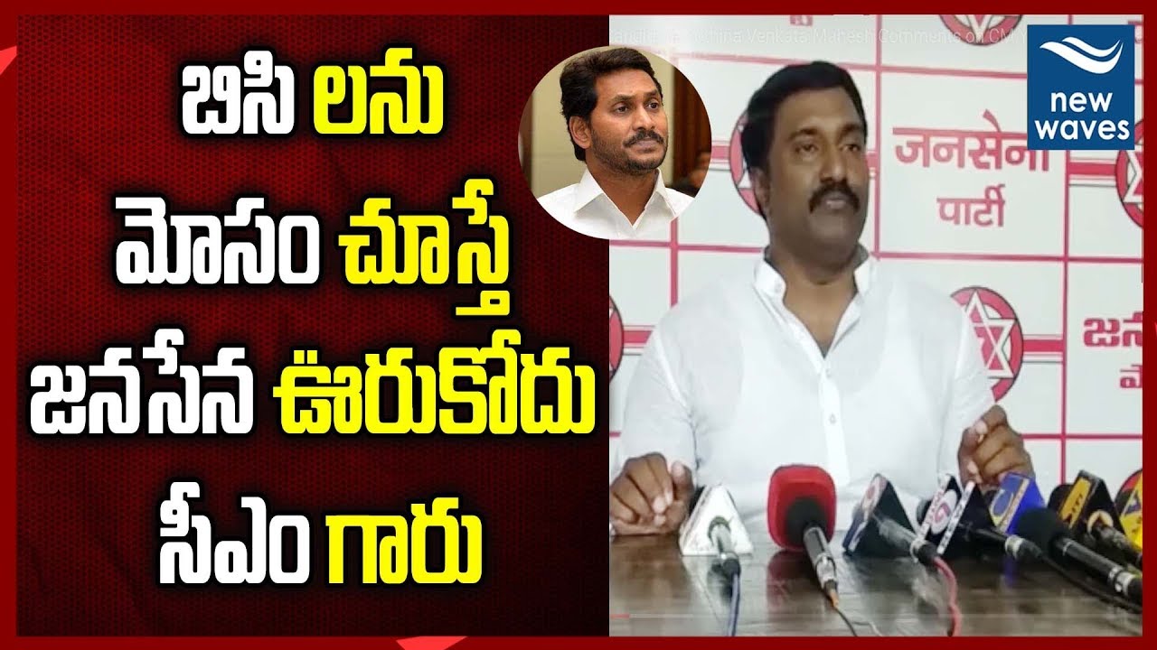 janasena election results Janasena Vijayawada MLA Candidate Pothina Venkata Mahesh Comments on CM YS Jagan | Pawan | New Waves