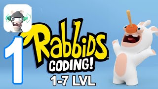 Rabbids Coding - Walkthrough Gameplay Part 1 - 1 2 3 4 5 6 7 Levels (iOS, Android, PC) screenshot 3