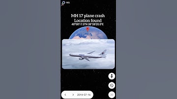 OMG 😳! MH17 plane crashed location caught on google maps #planecrash #plane #googlemaps