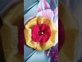 🪡🧵 Two colours and dabal fold fabric flower digan #fabric flower digan #fashion #shot #youtube shots