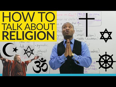 How to have a conversation about RELIGION in English