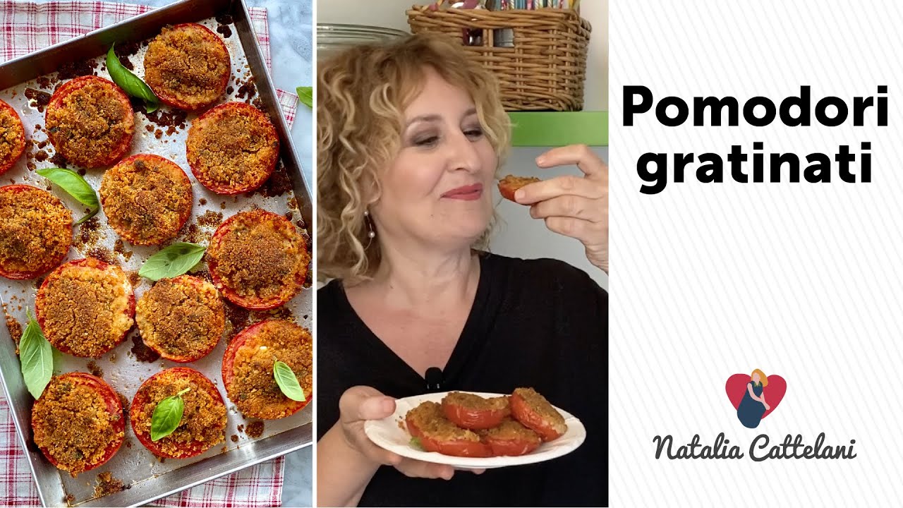 POMODORI GRATINATI ALLA ROMAGNOLA | Ricetta estiva facile e veloce | Natalia Cattelani