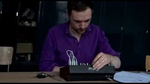 Moog Mother 32 Step Sequencer Programming  - Stijn 