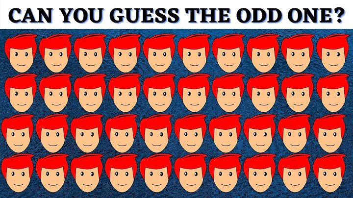 Only 2% With A Unique Vision Will Pass This Test. Find The Odd One Out Puzzles