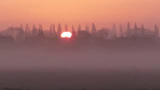 Sunrise of 18th March 2022, Irlam