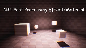 Post Processing - CRT Monitor Effect UE5