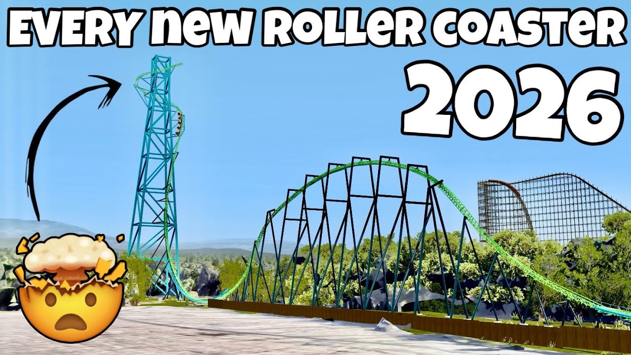 EVERY Major 2026 Roller Coaster So Far YouTube 