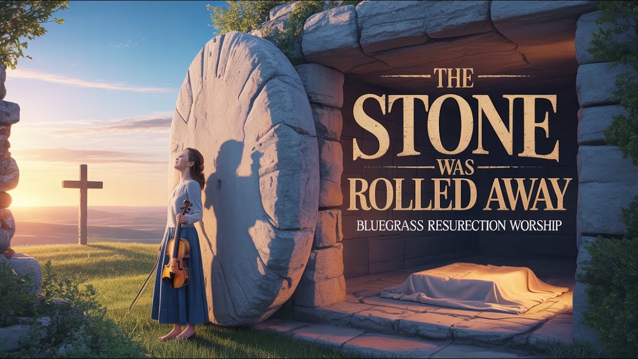 THE STONE WAS ROLLED AWAY | Bluegrass Gospel Resurrection Song ...