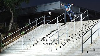 21 Stair Nosegrind - Gabriel Summers | The Skateboard Mag #141 Resimi