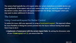 How to Determine the Dead Area Size Around Your Android Camera View