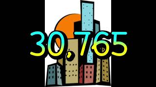 How Many Numberblocks Reach To The Moon Fifteen Billion Block Tower