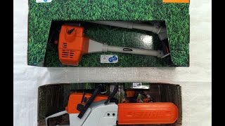 Игрушки от фирмы Stihl (Бензокоса) ч.2(Игрушки от фирмы Stihl (Бензокоса) Посмотрим на игрушки от фирмы Stihl, рассмотрим бензопилу и мотокосу,включим,п..., 2015-12-28T17:31:18.000Z)