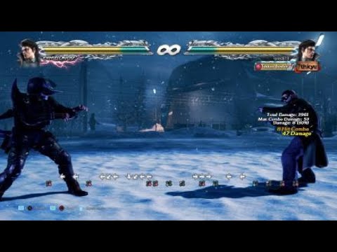 Dragunov Easy Execution 8 Hits 47 Damage Wall Carry Combo TEKKEN™7 No Sidestep Cancels