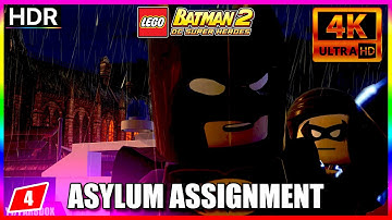 LEGO BATMAN 2: Asylum Assignment | Part 4 | PC 4K Gameplay