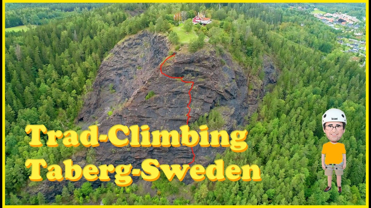 TradClimbing on Taberg Rocks Sweden 2021 YouTube
