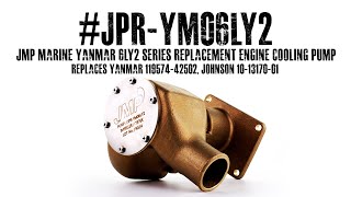 #JPR-YM06LY2 JMP MARINE YANMAR 6LY2 SERIES REPLACEMENT ENGINE COOLING PUMP