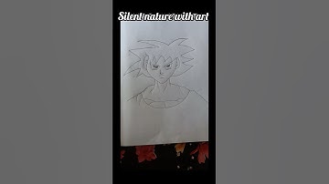 How to draw goku step by step #Easy drawing ideas for beginners #beginners goku drawing
