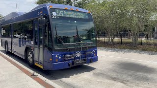 Orlando LYNX: 2010 35ft Gillig BRT Hybrid #33-310 On Link 55 @ LYNX Kissimmee Intermodal Station