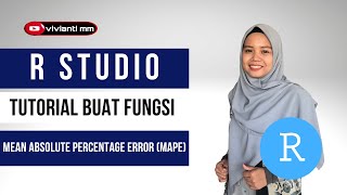 TUTORIAL CEPAT MEMBUAT FUNCTION MAPE DI R STUDIO #rstudio