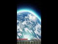 Landing on planet Earth (minecraft)