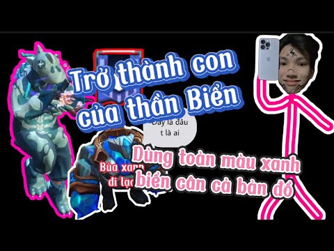 Video Một ngày làm con của Thần Biển, dùng toàn màu Xanh... - youtube