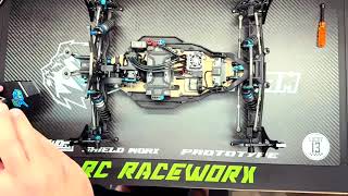 Rc Raceworx Carbon Board With Hudy Setup Station